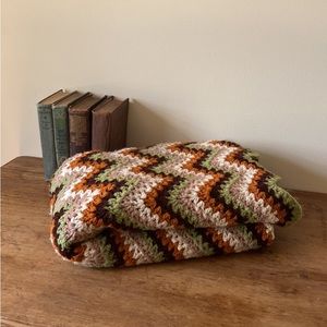 Vintage 1970s Crochet Afghan